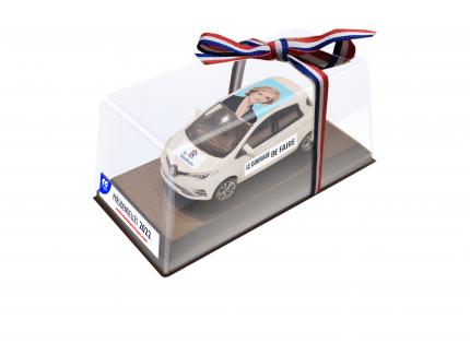 RENAULT ZOE PRESIDENTIELLE 2022 VALERIE PECRESSE MINIATURES LYON