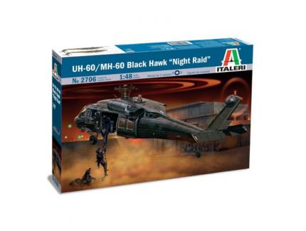 UH-60 BLACK HAWK "NIGHT RAID" ITALERI 1/48°