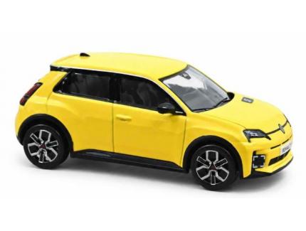 Renault 5 E-Tech 100% électrique 2024 Jaune Pop NOREV 1/43
