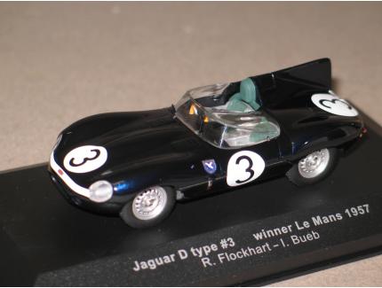 JAGUAR TYPE D WIN LM1957 IXO 1/43°