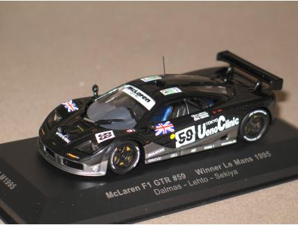 McLAREN F1 GTR VAINQUEUR LE MANS 1995 IXO 1/43°