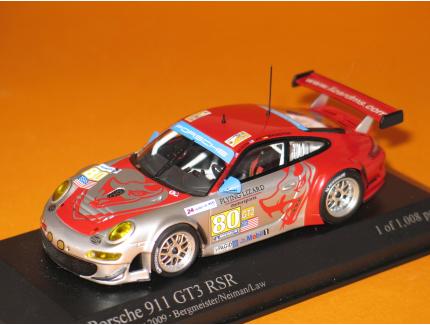 PORSCHE 911 GT3 RSR LM 2009  MINICHAMPS 1/43°