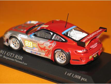 PORSCHE 911 GT3 RSR LM 2009  MINICHAMPS 1/43°