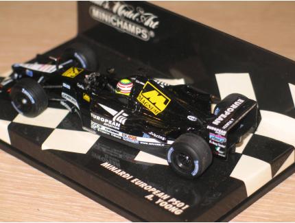 MINARDI EUROPEAN PS01 2001 MINICHAMPS 1/43°
