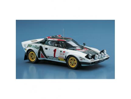 LANCIA STRATOS HF 1977 MONTE-CARLO RALLY WINNER HASEGAWA 1/24°