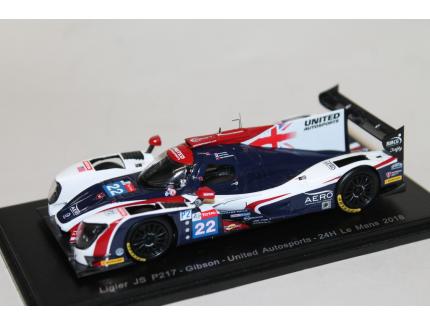 LIGIER JS P217 GIBSON N°22 LMP2 2018 SPARK 1/43°