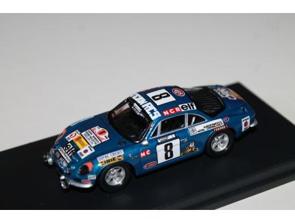 ALPINE RENAULT A110  RALLYE DU MAROC 74 TROFEU 1/43°