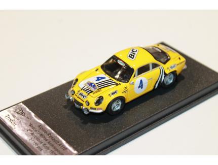 ALPINE A110 2ND ACROPOLIS RALLY 1976 TROFEU 1/43°