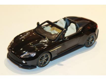 ASTON MARTIN VANQUISH ZAGATO SPEEDSTER BLACK 2018 TOPSPEED 1/18°