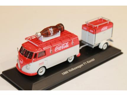 VW T1 KOMBI "COCA COLA" 1960 MOTOR CITY CLASSIC 1/43°