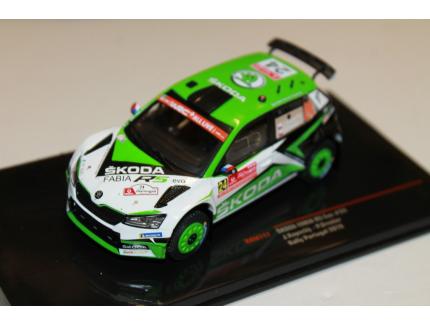 SKODA FABIA R5 EVO N°24 RALLY PORTUGAL 2019 IXO 1/43°