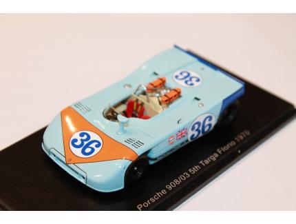 PORSCHE 908/03 N°36 TARGA FLORIO 1970 SPARK 1/43°