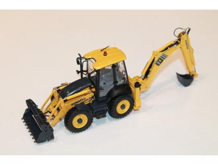 KOMATSU WB97S-8 CHARGEUSE PELLETEUSE UNIVERSAL HOBBIES 1/50°