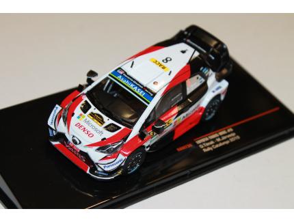 TOYOTA YARIS WRC N°8 RALLYE CHALLENGE 2019 IXO 1/43°