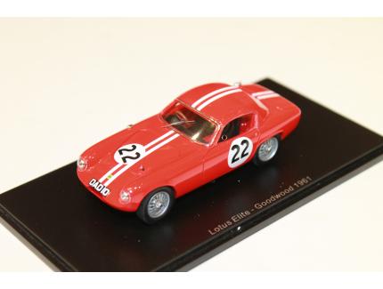 LOTUS ELITE N°22 GOODWOOD 1961 SPARK 1/43°