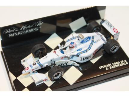 STEWART FORD SF-2 98 BARRICHELLO MINICHAMPS 1/43°