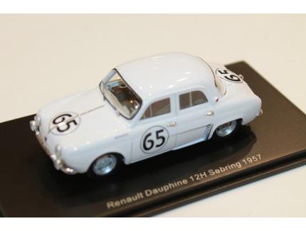 RENAULT DAUPHINE N°65 12H SEBRING SPARK 1/43°