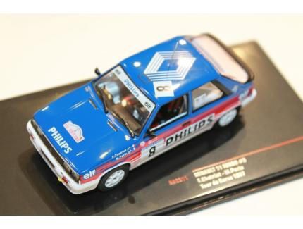 RENAULT 11 TURBO N°8 TOUR DE CORSE 1987 IXO 1/43°