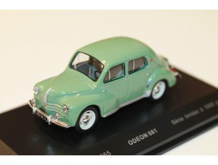 RENAULT 4CV VERTE 1955 ODEON 1/43°