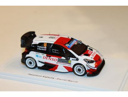 TOYOTA YARIS WRC #18 RALLYE DE MONTE CARLO 2021 SPARK 1/43°