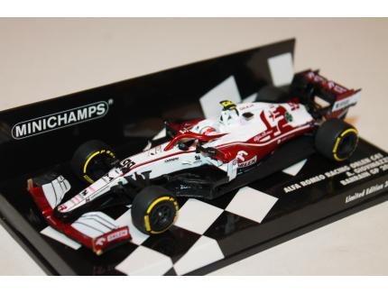 ALFA ROMEO RACING ORLEN C41 GIOVINAZZI BAHRAIN GP 2021 MINICHAMPS 1/43°