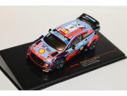 HYUNDAI i20 COUPE WRC #6 RALLY MC 2021 IXO 1/43°