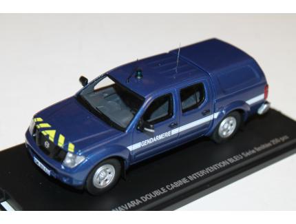 NISSAN NAVARA DOUBLE CABINE GENDARMERIE ALARME 1/43°