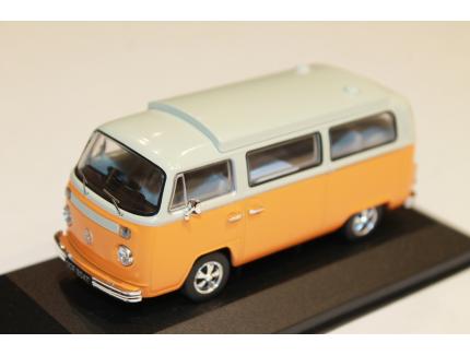 VOLKSWAGEN CAMPER T2 "BAY" ORANGE CREME CORGI 1/43°