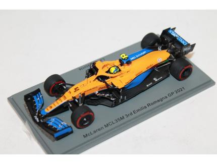 MCLAREN MCL35M 3RD EMILIA ROMAGNA GP 2021 SPARK 1/43°