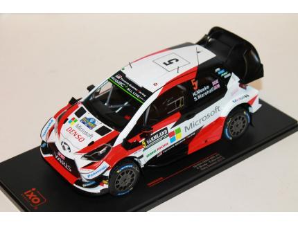 TOYOTA YARIS WRC N°5 VAINQUEUR RALLYE SUEDE 2019 IXO 1/18°