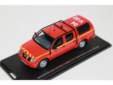 NISSAN NAVARRA DOUBLE CABINE VLTT SDIS04 ALARME 1/43°