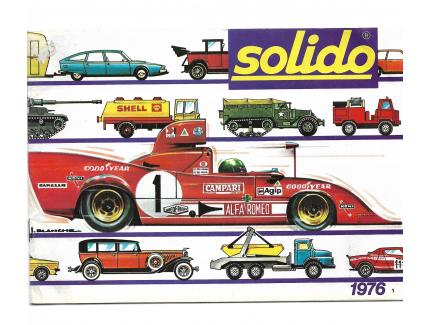 CATALOG SOLIDO FRANCE 1976