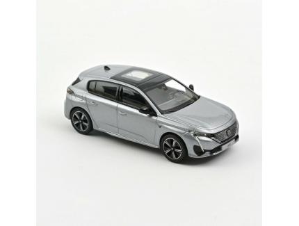 Peugeot 308 2021 Grise Norev 1/43°