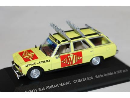 PEUGEOT 504 BREAK MAVIC ODEON 1/43°