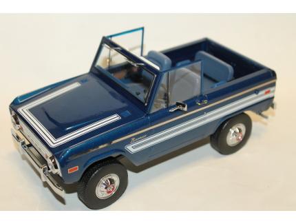 FORD BRONCO EXPLORER BLEU 1976 GREENLIGHT 1/18°
