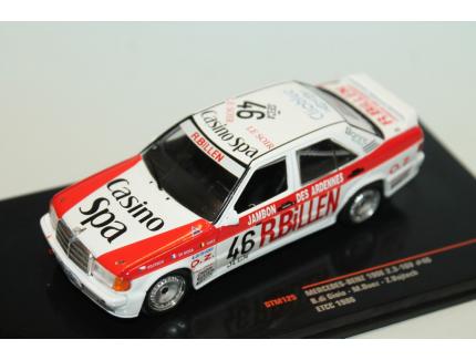 MERCEDES BENZ 190 E 2.3-16V N°46 ETCC 1986 IXO 1/43°