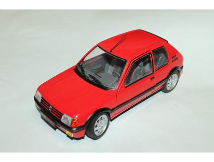 PEUGEOT 205 GTI MK1 ROUGE SOLIDO 1/18°