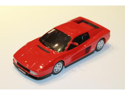 FERRARI TESTAROSSA ROUGE 1984 KK SCALE 1/18°