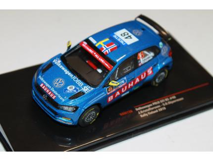 VOLKSWAGEN POLO GTI R5 N°48 RALLYE DE FINLANDE 2019 IXO 1/43°