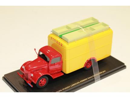 FORD POISSY LABOUAL FRIDGE TRUCK PINDER 1950 PERFEX 1/43°