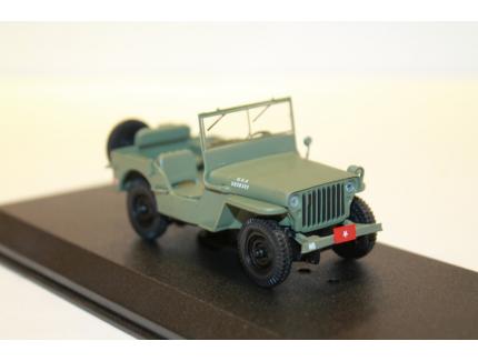 JEEP 1942 WILLYS MB MASH GREENLIGHT 1/43°