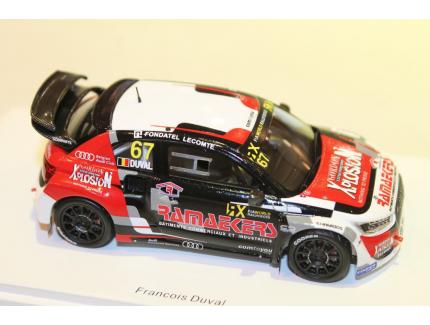 AUDI S1 RX QUATTRO N°67 WORLD RX OF BELGIAN 2018 SAPRK 1/43°