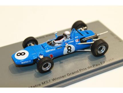 MATRA MS7 N°8 WIN GP PAU F2 1968 SPARK 1/43°