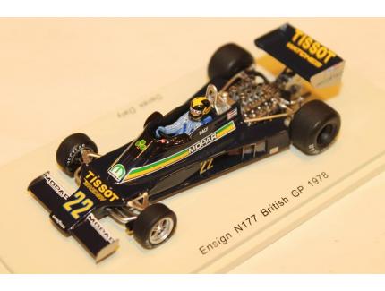 ENSIGN N177 N°22 BRITISH GP 1978 SPARK 1/43°