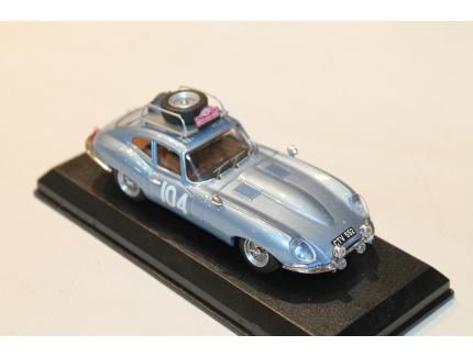 JAGUAR TYPE E COUPE MONTE CARLO 1965 BEST 1/43°
