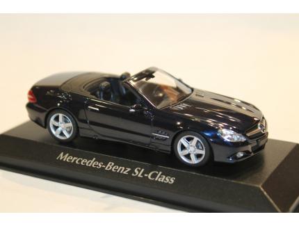 MERCEDES-BENZ SL-CLASS BLEU 2008 MAXICHAMPS 1/43°