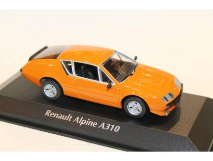 RENAULT ALPINE A310 ORANGE 1976 MAXICHAMPS 1/43°