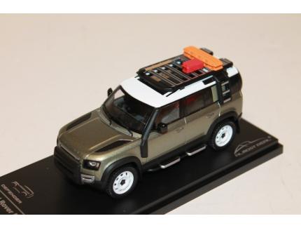 LAND ROVER DEFENDER 110 GREEN/KAKI ALMOSTREAL 1/43°