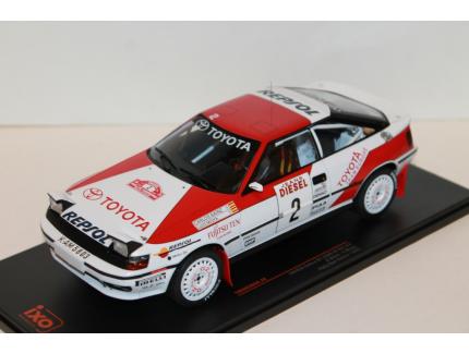 TOYOTA CELICA GT FOUR ST165 #2 RALLY MONTE SAN REMO 1990 IXO 1/18°