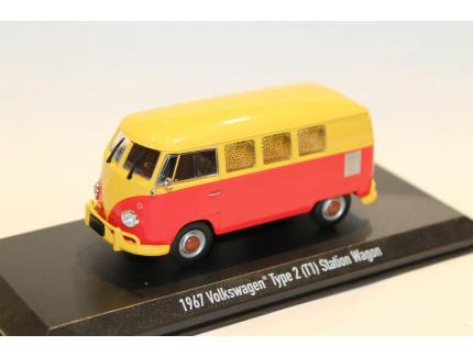 VOLKSWAGEN TYPE 2 STATION WAGON FAST TIMES 1967 GREENLIGHT 1/43°